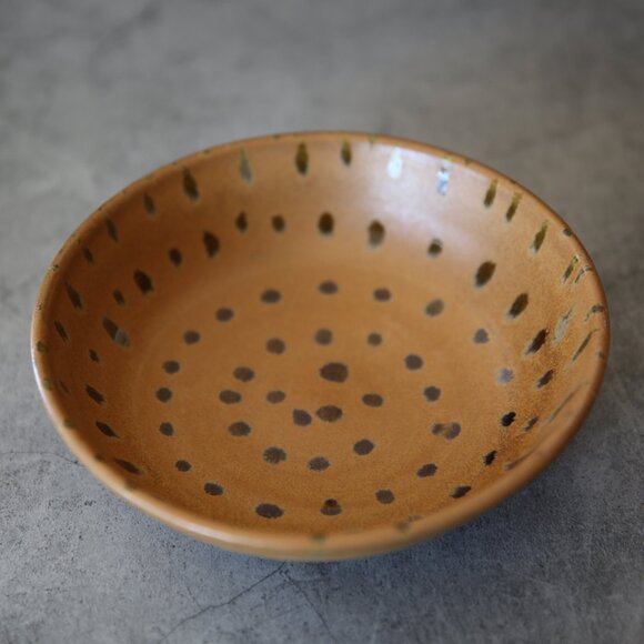 Set of Two Pottery Bowls Artisan Signed - Picture 4 of 10